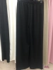 New Spring/Autumn 2024 women's straight-leg simple pants, fashionable and trendy black pants details Picture